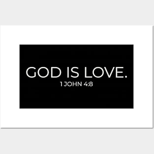 God is love Posters and Art